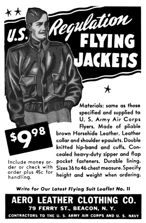 Military bomber jacket poster